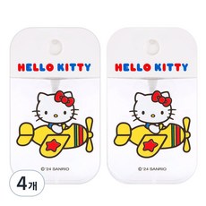 Beauty Home 三麗鷗 口袋噴霧瓶 50ml, 4個, Hello Kitty 飛機