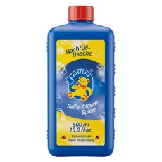 PUSTEFIX 魔法泡泡水補充液 藍瓶 500ml 869-722, 藍色, 1瓶