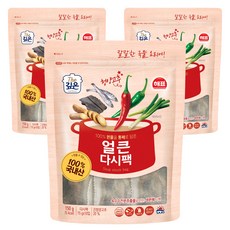 해표 얼큰 다시팩, 150g, 3개