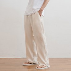 Zetta22 男款涼感透氣夏季酷涼寬版鬆緊長褲 5170