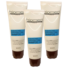 biomed 清爽型洗髮乳, 100ml, 3個
