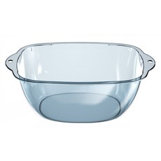 Seliving 浴室 廚房 洗碗 高強度 水盆, 藍色, 1個