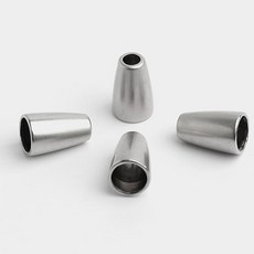 HAPPY BEARS 現代霧面繩鈴, 銀色, 12個