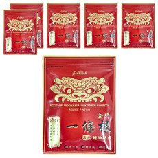 Finetech 釩泰 金門一條根精油貼布, 7片, 6包