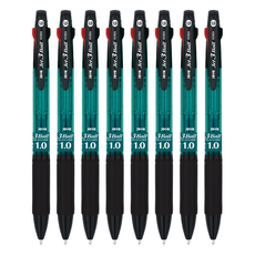 JAVAPEN Jet 3 原子筆 1.0mm, 薄荷綠, 8入