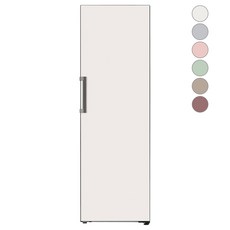 [색상선택형] LG전자 오브제 컨버터블 김치냉장고 글라스 Z320AA 324L 방문설치, 베이지, Z320GB(글라스 베이지)