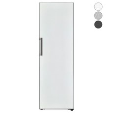 [색상선택형] LG전자 오브제 컨버터블 김치냉장고 메탈 Z320AA 324L 방문설치, 화이트, Z320MWS(메탈 화이트)