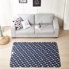 THEANN EMF防滑電熱毯, 海軍藍樹, 大(135 x 180 cm)