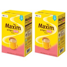 맥심 모카골드 라이트 커피믹스, 11.8g, 100개입, 2개