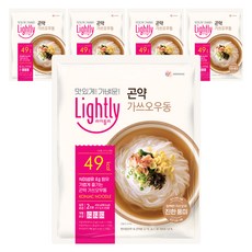 라이틀리 곤약 가쓰오우동 2인분, 434g, 5개