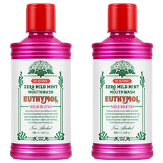 유시몰 제로마일드가글 구강청결제, 500ml, 2개