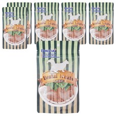 Boneplus 貓專用魚肉薄荷潔牙條, 鮭魚風味, 70g, 6包