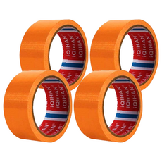 iQIHAN 高黏度強力泡棉膠帶, 橘色, 4個