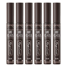 투쿨포스쿨 아트클래스 매지컬 픽싱 마스카라, 2호 다크 브라운, 6개