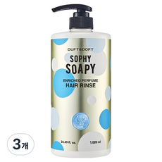 더프트앤도프트 인리치드 퍼퓸 헤어 린스 소피소피, 1.02L, 3개