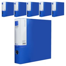 Youngoh 合紙D型環活頁夾 A4 7cm, 藍色, 6個