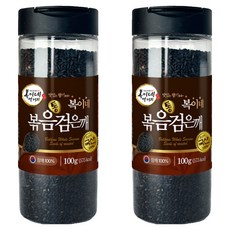 복이네먹거리 국산 볶음 통검은깨, 100g, 2개