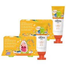Albis 嬰幼兒牙膏 鳳梨口味, 75g, 2個