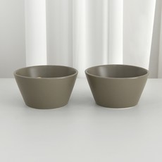 Preludio簡約飯碗, 可可, 單品, 2入