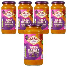 파탁스 티카 마살라 쿠킹 소스, 450g, 5개