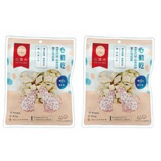 心頭肉 心動乾 虱目魚 凍乾零食 無防腐劑 無添加 100%天然原肉, 30g, 2包