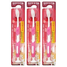 POMiER 孕婦專用牙刷，深入牙齦縫隙清潔，圓刷頭設計，溫和按摩牙齦，預防口腔疾病, 1入, 3支