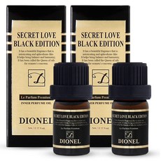 DIONEL Secret Iove女性私密處香氛護理油 黑色款, 5ml, 2瓶