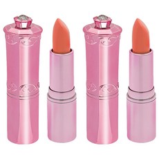 Bonbon Friends Bonbon Color Balm 兒童口紅 3.5g, 桃橙, 2個