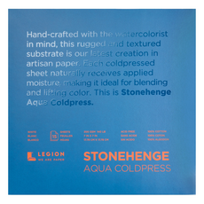 legion 素描本 Stonehenge 水彩 中紋 300g QC77, 178 x 178 mm, 1個, 15張