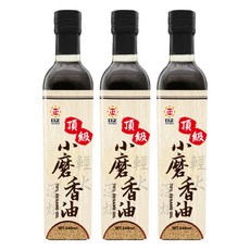 日正食品 頂級小磨香油 (720ml) - 傳統工法 滴滴香醇 各式料理提味首選, 240ml, 3瓶