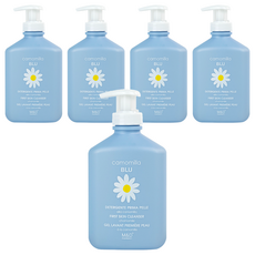 캐모마일블루 유아용 퍼스트스킨 엉덩이클렌저 청결제 베이비파우더향, 300ml, 5개