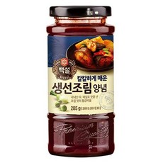 백설 칼칼하게 매운 생선조림 양념장, 1개, 285g
