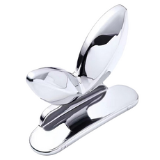 葉子馬桶提蓋器 10個, 銀色