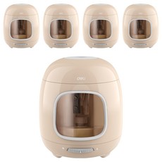 deLi 得力 Mongdol 自動削鉛筆機 CH13, 5個, 米色