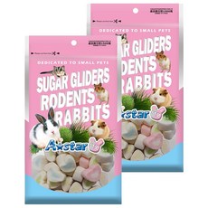 armonto 阿曼特 鼠專用純白戀心棉花糖, 50g, 2包