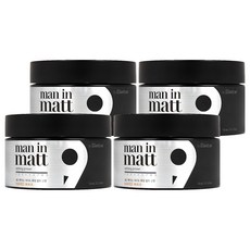 엘라스틴 맨인매트 하드 헤어왁스, 80g, 4개