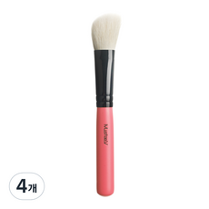 머스테브 이지고 앵글드컨투어 브러쉬, 쏘핑크, 4개