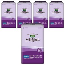 디펜드 여성용 스타일 패드, 14개입, 5개, 안심대용량