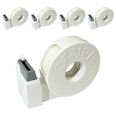 ZzalRio 兒童安全便攜式膠帶座, 5個, 奶油白