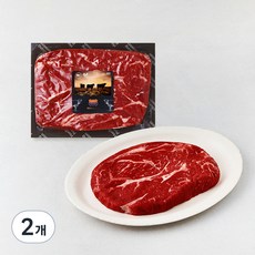 미국산 프라임 등심 스테이크 (냉장), 500g, 2개