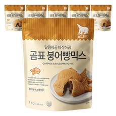 곰표 붕어빵 믹스, 1kg, 6개