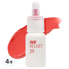 페리페라 잉크 더 벨벳 립틴트, 039 햇살주의보, 4개