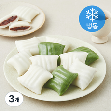 귀정떡방 앙금절편 (냉동), 500g, 3개, 1개입