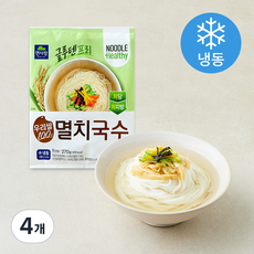 면사랑 우리쌀 100% 멸치국수 1인분(냉동), 270g, 4개