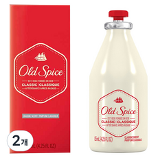 올드스파이스 애프터쉐이브 클래식 스킨, 125ml, 2개