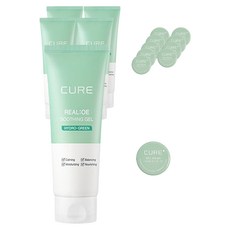 KIMJEONGMOON-ALOE Cure蘆薈舒緩凝膠 150ml+EX護理霜 3.5g 2罐, 5組