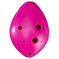 6孔高音C調 塑膠樹脂陶笛 紫色 兒童入門款 易學好上手, 1個