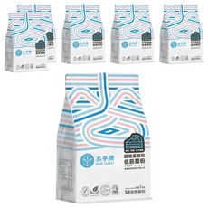 聯華製粉 BLUE JACKET 水手牌 超級蛋糕粉 低筋麵粉 台灣唯一媲美日本進口粉等級, 1kg, 6包