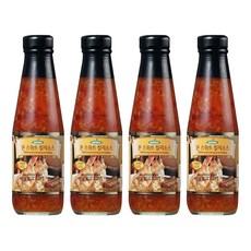 MORN 스위트 칠리소스, 240ml, 4개