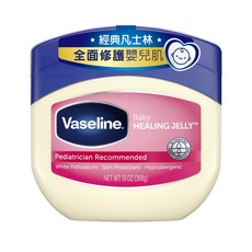Vaseline 凡士林 經典嬰兒高純修護凝膠, 滋潤修護, 低敏不易致粉刺, 淡淡嬰兒爽身粉香, 368g, 1罐